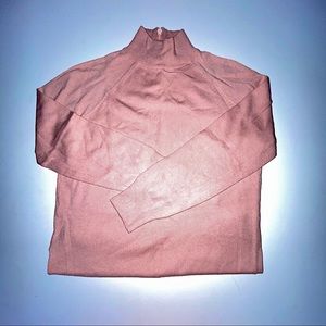 Vintage long sleeve pink turtleneck